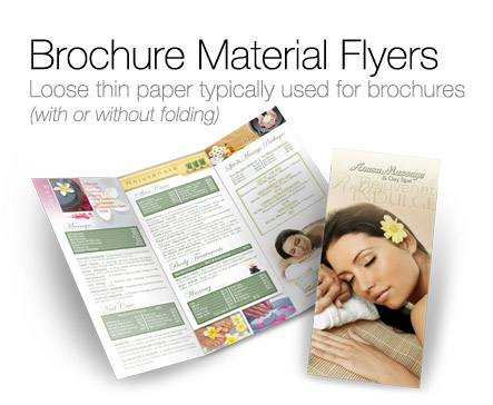 folder flyer printing brochure